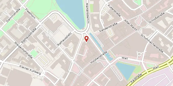 Karte der Umgebung von Holstenbrücke 2, 24103 Kiel
