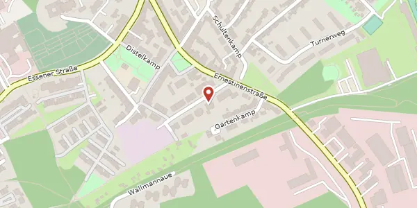 Karte der Umgebung von Theodor-Pyls-Str. 40, 45141 Essen