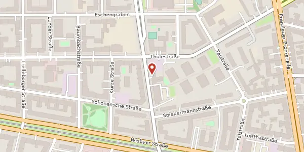 Karte der Umgebung von Neumannstraße 4, 13189 Berlin