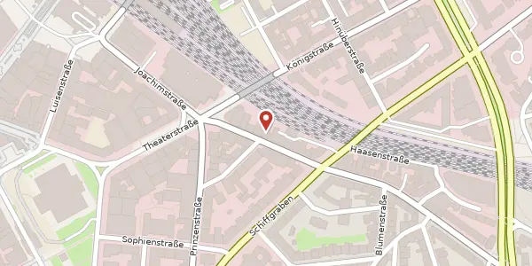 Karte der Umgebung von Lavesstraße 79, 3. OG, 30159 Hannover