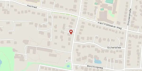 Karte der Umgebung von Parkstraße 43, 22605 Hamburg