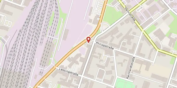 Karte der Umgebung von Dresdner Straße 86, 09130 Chemnitz