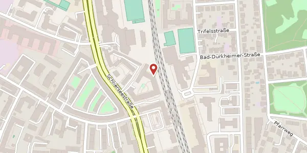Karte der Umgebung von Schlierseestr. 105, 81539 München