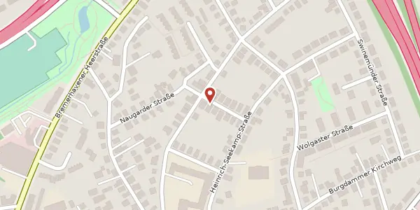 Karte der Umgebung von Belgarder Str. 4, 28717 Bremen