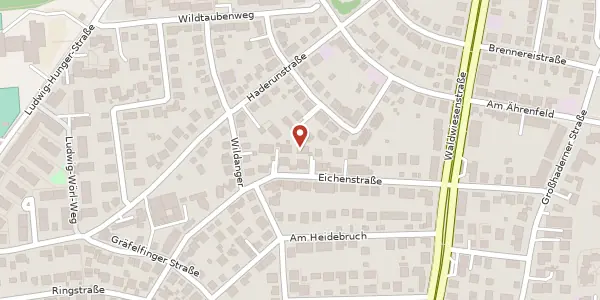 Karte der Umgebung von Eichenstr. 26 a, 81375 München
