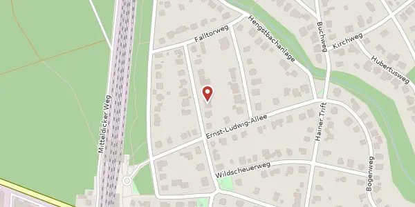 Karte der Umgebung von Zaunweg 11, 63303 Dreieich