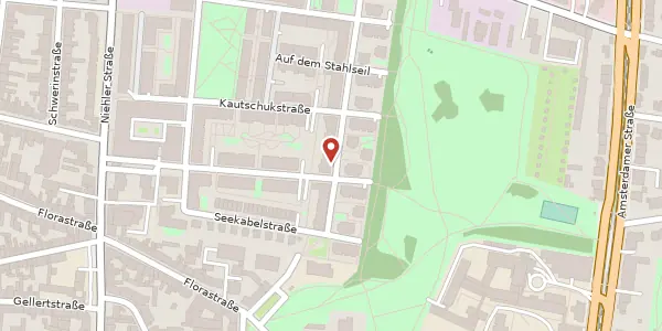 Karte der Umgebung von Josefinde-Clouth-Str. 22, 50733 Köln