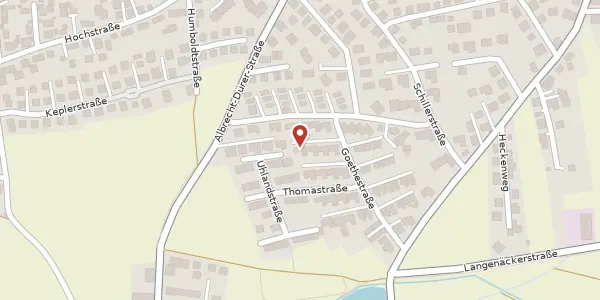 Karte der Umgebung von Goethestr. 25, 90522 Oberasbach