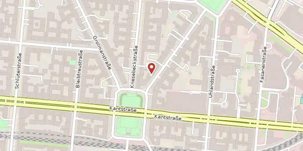 Karte der Umgebung von Carmerstraße 8, 10623 Berlin