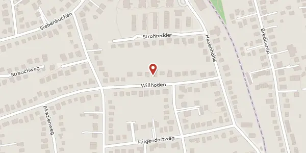 Karte der Umgebung von Willhöden 24 b, 22587 Hamburg