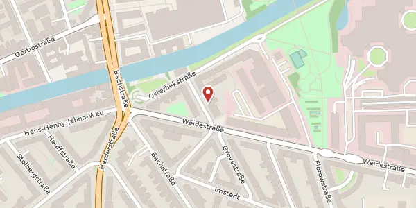 Karte der Umgebung von Grovenstraße 9, 22083 Hamburg