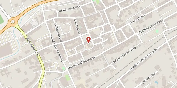 Karte der Umgebung von Markt 9, 07381 Pößneck