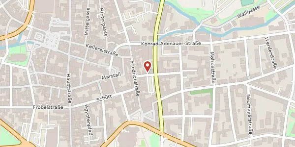 Karte der Umgebung von Heinestraße 3, 67433 Neustadt