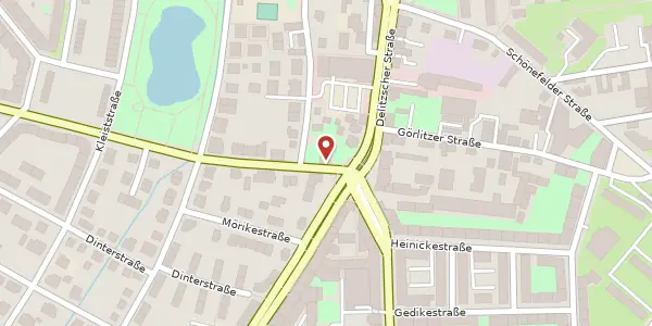 Karte der Umgebung von Coppistraße 2, 04129 Leipzig