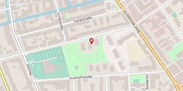 Karte der Umgebung von Heinrich-Hertz-Straße 74, 22085 Hamburg