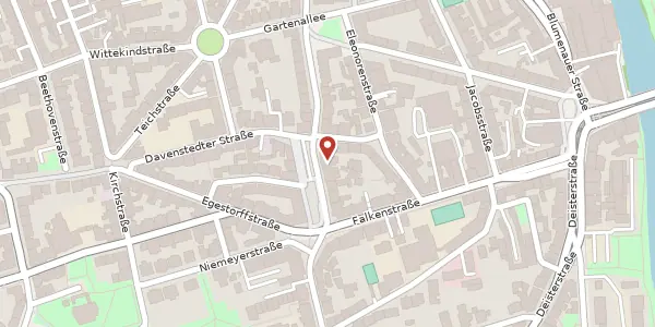 Karte der Umgebung von Lindener Marktplatz 10, 30449 Hannover
