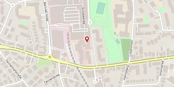 Karte der Umgebung von Europaallee 4, 22850 Norderstedt