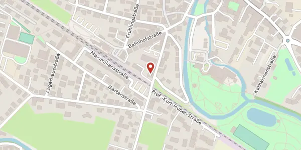 Karte der Umgebung von Lindenstr. 12, 83043 Bad Aibling