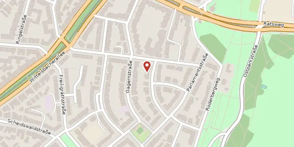 Karte der Umgebung von Simsonstr. 27, 60385 Frankfurt