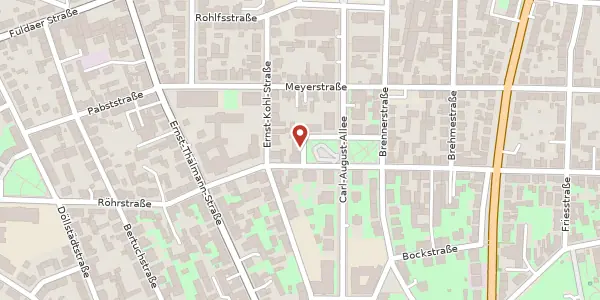 Karte der Umgebung von Buchenwaldplatz 1, 99423 Weimar