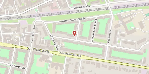Karte der Umgebung von Wallmodenstraße 19, 30625 Hannover