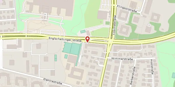 Karte der Umgebung von Englschalkinger Str. 136, 81925 München