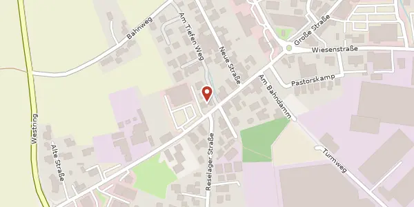 Karte der Umgebung von Vördener Str. 10, 49401 Damme