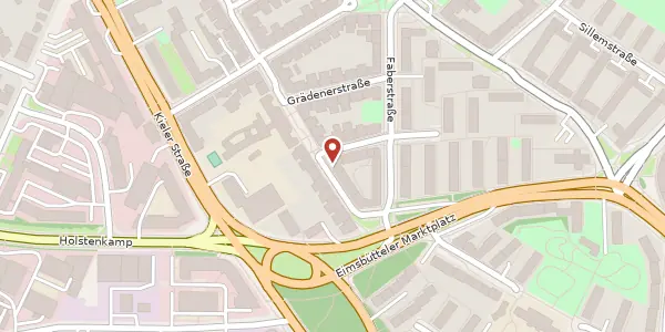 Karte der Umgebung von Rellinger Str. 6, 20257 Hamburg