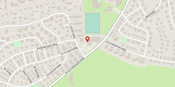 Karte der Umgebung von Lisztstraße 97, 72336 Balingen