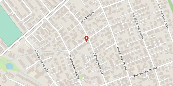 Karte der Umgebung von Hennebergerstraße 17, 90475 Nürnberg