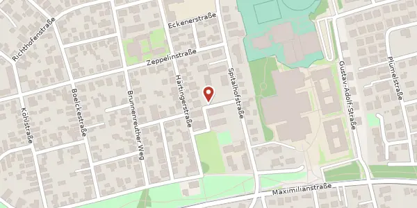 Karte der Umgebung von Melli-Beese-Str. 6, 85051 Ingolstadt