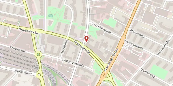 Karte der Umgebung von Steilshooper Straße 70, 22305 Hamburg