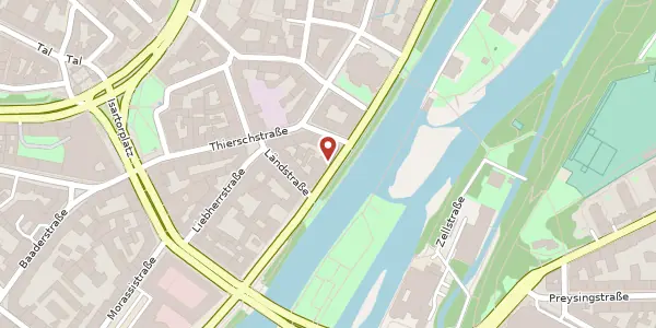 Karte der Umgebung von Steinsdorfstr. 13, 80538 München