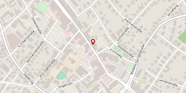 Karte der Umgebung von Hauptstr. 60, 33647 Bielefeld