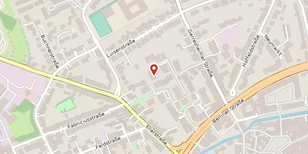 Karte der Umgebung von Dorothea-Erxleben-Str. 28, 40721 Hilden