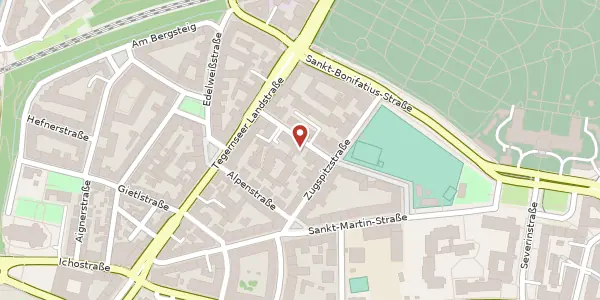 Karte der Umgebung von Watzmannstr. 8, 81541 München