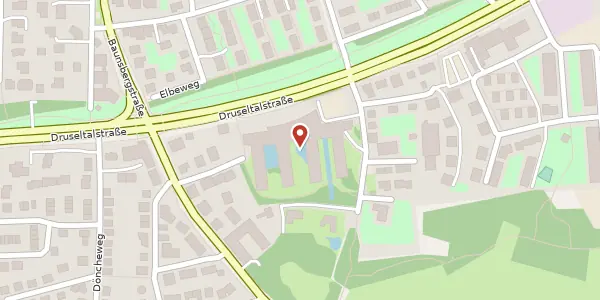 Karte der Umgebung von Monteverdistraße 2, 34131 Kassel