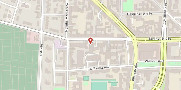 Karte der Umgebung von Berliner Straße 117, 10713 Berlin