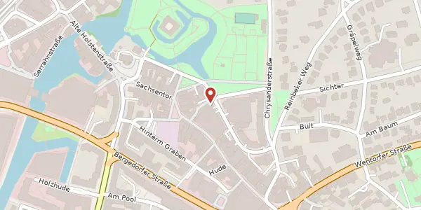 Karte der Umgebung von Bergedorfer Schloßstraße 17, 21029 Hamburg