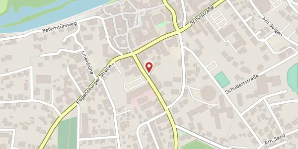 Karte der Umgebung von Falkensteiner Str. 5, 93426 Roding