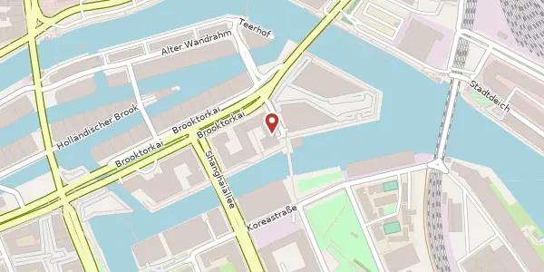 Karte der Umgebung von Poggenmühle 5, 20457 Hamburg