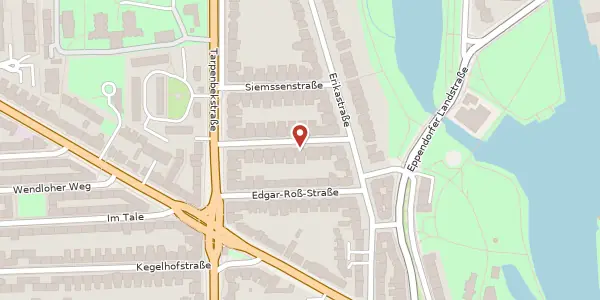 Karte der Umgebung von Nissenstraße 7, 20251 Hamburg