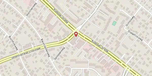 Karte der Umgebung von Rudower Straße 132, 12351 Berlin