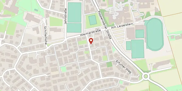 Karte der Umgebung von Leipziger Straße 3, 71672 Marbach