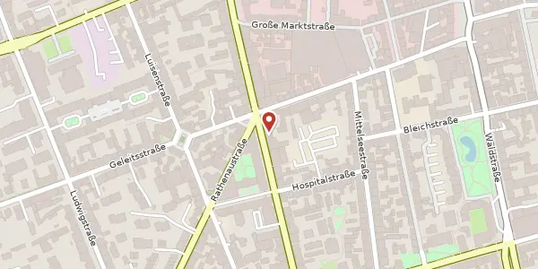 Karte der Umgebung von Kaiserstr. 31, 63065 Offenbach