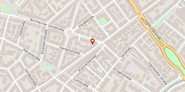 Karte der Umgebung von Berger Str. 75, 60314 Frankfurt
