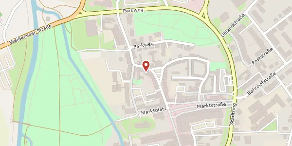 Karte der Umgebung von Weißenseer Straße 11, 99610 Sömmerda