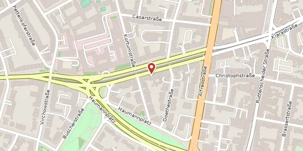 Karte der Umgebung von Zweigertstr. 43, 45130 Essen