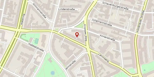 Karte der Umgebung von Gutenbergstraße 6, 24118 Kiel