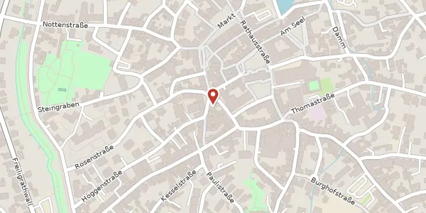 Karte der Umgebung von Marktstr. 11, 59494 Soest